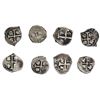 Image 2 : Lot of eight Lima, Peru, cob 1/2R of Philip V: 1706, 1708, 1709, 1710, 1711, 1723, 1724, 1726.