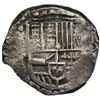 Image 1 : Potosi, Bolivia, cob 8 reales, Philip IV, assayer T (ca. 1628).