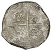 Image 2 : Potosi, Bolivia, cob 8 reales, (162)9(T), fine-dot borders, denomination 8, ex-Panama Hoard.