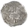 Image 2 : Potosi, Bolivia, cob 4 reales, Philip II, assayer B (5th period).