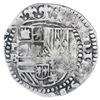 Image 1 : Potosi, Bolivia, cob 2 reales, Philip II, assayer B (1st period).