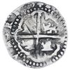 Image 2 : Potosi, Bolivia, cob 2 reales, Philip II, assayer B (1st period).