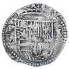Image 1 : Potosi, Bolivia, cob 1 real, Philip II, assayer L (1st period).