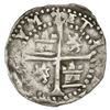 Image 2 : Potosi, Bolivia, cob 1/2 real, Philip II, assayer B below, mintmark P to right of monogram (2nd-peri