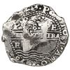 Image 1 : Potosi, Bolivia, cob 8 reales, 1653E, dot-PH-dot at top, ex-Jones (Plate Coin).