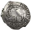 Image 2 : Potosi, Bolivia, cob 8 reales, 1653E, dot-PH-dot at top, ex-Jones (Plate Coin).