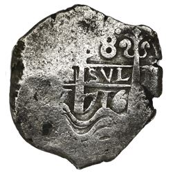 Potosi, Bolivia, cob 8 reales, 1716Y.