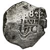 Image 1 : Potosi, Bolivia, cob 8 reales, 1716Y.