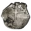 Image 2 : Potosi, Bolivia, cob 8 reales, 1716Y.