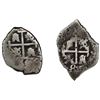 Image 2 : Lot of two Potosi, Bolivia, cob 1/2R of Charles II: 1686, 1687.