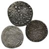 Image 1 : Lot of three Spain 1R of Ferdinand-Isabel, mints of Burgos, Seville and Toledo.
