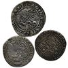 Image 2 : Lot of three Spain 1R of Ferdinand-Isabel, mints of Burgos, Seville and Toledo.