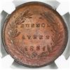 Image 2 : Buenos Aires, Argentina, copper 5/10 real, 1831, NGC MS 61 BN, ex-O'Brien.