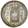 Image 1 : Brazil (Rio mint), 960 reis, Joao Prince Regent, 1810-R, struck over a Spanish colonial bust 8 reale