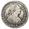 Image 1 : Santiago, Chile, bust 2 reales, Ferdinand VII (bust of Charles IV), 1809FJ.