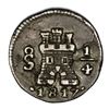 Image 1 : Santiago, Chile, 1/4 real, 1817.