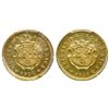 Image 1 : Lot of two Costa Rica brass 5 centimos: 1936G-CR, PCGS MS64; 1940G-CR, PCGS MS63