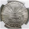 Image 2 : Cuba, peso, 1953, Marti centennial, NGC MS 64.