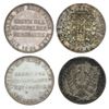 Image 2 : Lot of four Prussia (German States), talers of Friedrich Wilhelm IV: 1851-A (mining); 1853-A (mining