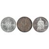 Image 2 : Lot of three Prussia (German States), talers of Wilhelm I: 1861-A; 1861, coronation of the King and 