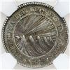 Image 1 : Guatemala (Central American Republic), 1 real, 1824M, NGC AU 55.