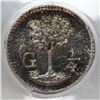 Image 2 : Guatemala (Central American Republic), 1/4 real, 1837, PCGS MS65.