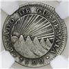 Image 1 : Guatemala (State), provisional 1 real, 1829M, very rare, NGC VF 25.