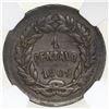 Image 2 : Honduras, copper 1 centavo, 1902, small 0, NGC MS 62 BN, ex-O'Brien.