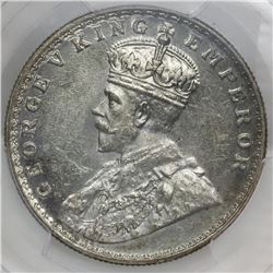 Bombay, India (British), rupee, George V, 1921(B), PCGS MS62.