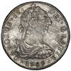 Image 1 : Mexico City, Mexico, bust 8 reales, Charles IV transitional (bust of Charles III, ordinal IV), 1789F