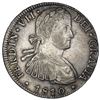 Image 1 : Mexico City, Mexico, bust 8 reales, Ferdinand VII transitional ("armored" bust), 1810HJ, ex-Jones.