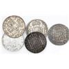 Image 2 : Lot of five Mexico City, Mexico, bust 8 reales, various periods (Charles III through Ferdinand VII).