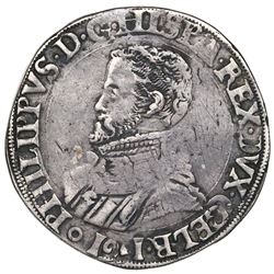 Gelderland, Spanish Netherlands (Nijmegen mint), philipsdaalder, Philip II, 1561.