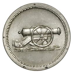 Mayaguez, Puerto Rico, copper-nickel 5 centavos token, Adjuntas Ferreteria El Canon (1895).