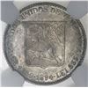 Image 2 : Venezuela (struck at the Paris Mint, France), 1/4 bolivar, 1894-A, NGC AU 55.