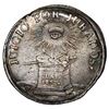 Image 2 : Guatemala, silver 2R-sized medal, 1837, "trial by jury."