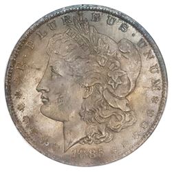 USA (New Orleans mint), Morgan dollar, 1885-O, ANACS MS 65.