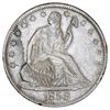 Image 1 : USA (New Orleans Mint), Seated Liberty half dollar, 1858-O, ex-Tuscaloosa Hoard (Civil War era).