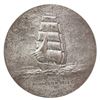 Image 1 : USA, large sterling silver medal by the Medallic Art Co., awarded to Frances M. Kelly by W.R. Grace 