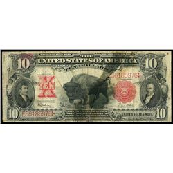 USA, United States Note, $10, series of 1901, serial E56185976, Speelman-White.