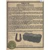 Image 2 : Lot of two iron mule shoes with four nails, ex-Consolacion (1681).