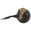 Image 1 : Half of an iron cannonball barshot (three-pounder), conserved but partially encrusted, ex-Keys wreck