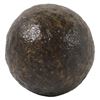 Image 1 : Iron cannonball (four-pounder), conserved and intact, ex-Keys wreck of the early 1700s.