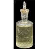 Image 1 : Glass bottle of Lubin perfume (Paris) with stopper and contents intact, ex-Dakota (1877).