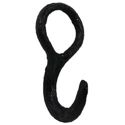 Small, iron cargo hook (conserved), 1700s, Spanish.