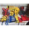 Image 1 : 8 Items - Life Jackets (Good Condition)- Adult & Children's Sizes