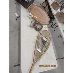 One Snowshoe, Crokinole Board, Back Catcher Glove