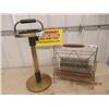 Image 1 : 2 Items - Retro Ashtray Stand & Magazine Rack Vintage