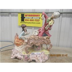 Capodimonte Figurine Lamp 19" x 17" x 10"