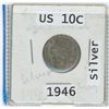 Image 1 : 1946 US 10 CENT COIN